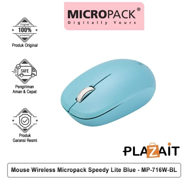Mouse Wireless Micropack Speedy Lite MP-716W-BL /Blue