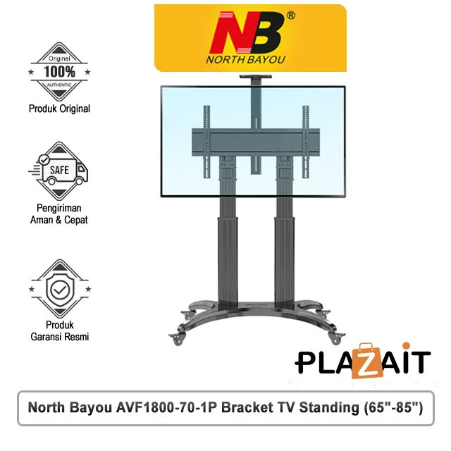 North Bayou AVF1800-70-1P Bracket TV Standing (65"-85")