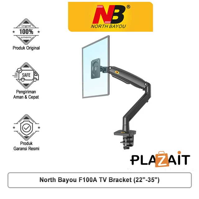 North Bayou F100A TV Bracket (22"-35")