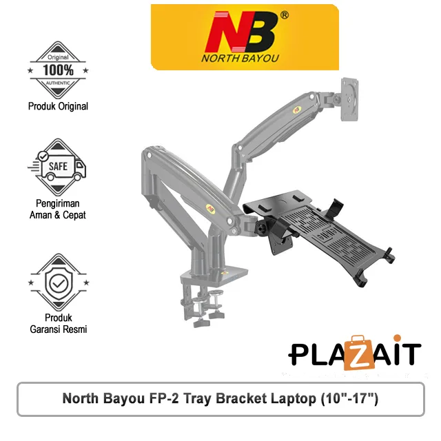North Bayou FP-2 Tray Bracket Laptop (10"-17")