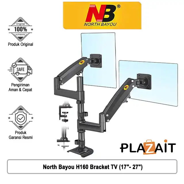 North Bayou H160 Bracket TV (17"- 27")