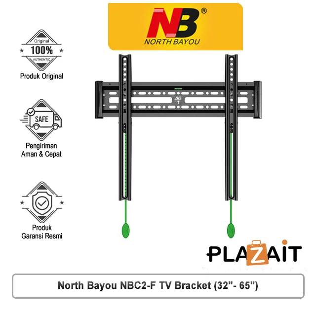 North Bayou NBC2-F TV Bracket (32"-65")