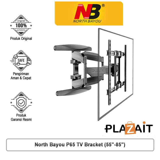 North Bayou P65 Bracket TV (55"-85")