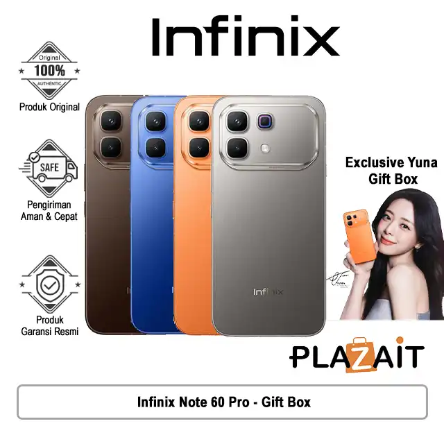 Infinix Note 60 Pro Yuna Gift Box 5G 12GB/256GB - Garansi Resmi