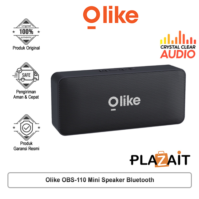 Olike OBS-110 Mini Speaker Bluetooth V5.0 | Wireless Stereo Bass Speaker 1200mAh