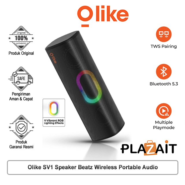 Olike SV1 Speaker Beatz Wireless Portable Audio TWS Mode Bluetooth 5.3