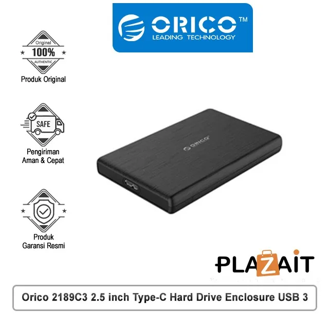 ORICO 2189C3 2.5 inch Type-C Hard Drive Enclosure