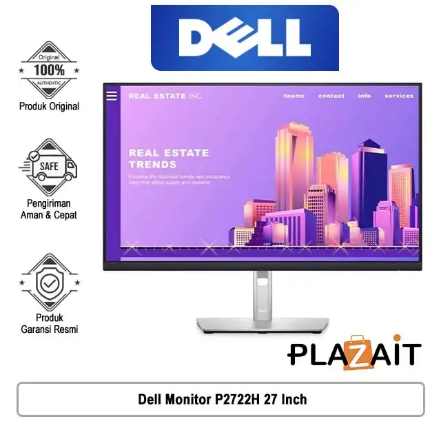 Dell Monitor P2722H 27 Inch