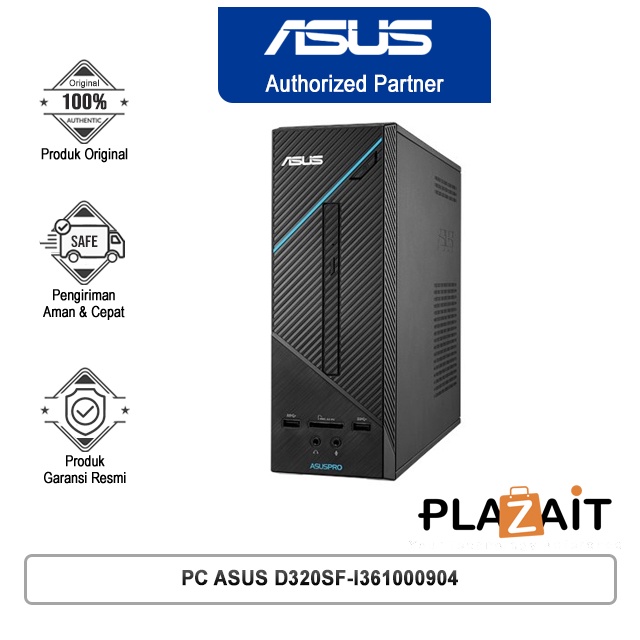 PC Asus D320SF-I361000904/Intel Core i3-6100/4GB/1TB/DvD/W10 Downgrade/NoLCD