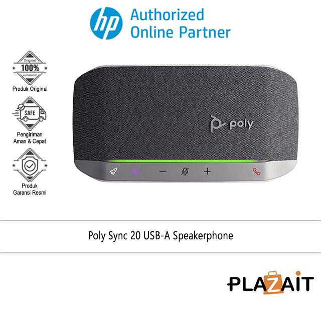 Poly Sync 20 Microsoft Teams Certified USB-A Speakerphone