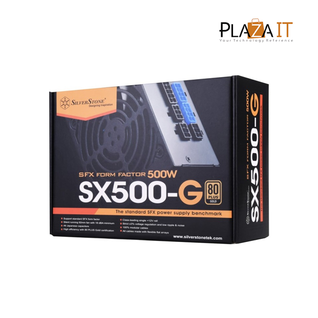 Power Supply SILVERSTONE 500 Watt 80+ Gold Full Modular