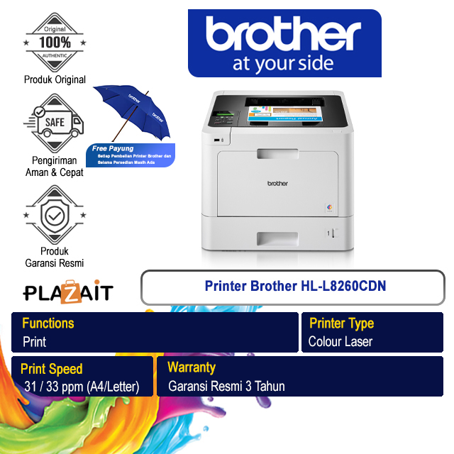 Printer Brother Color Laser HL-L8260CDN