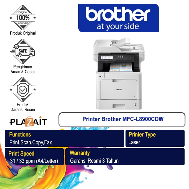 Printer Brother Color Laser Multifunction MFC-L8900CDW
