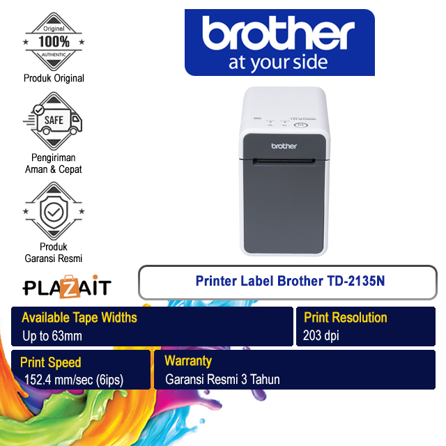 Printer Brother Label TD-2135N