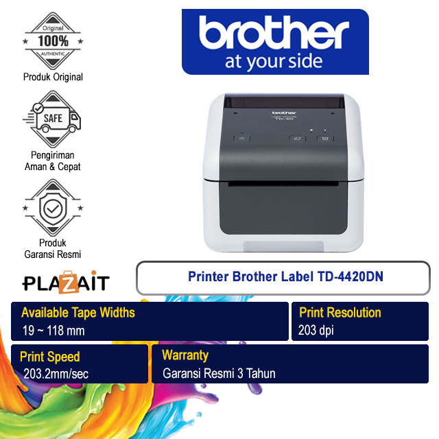 Printer Brother Label TD-4420DN