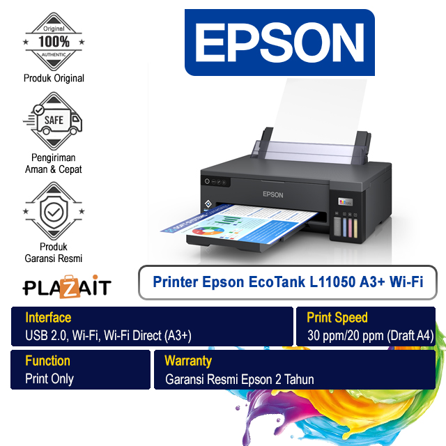 Printer Epson EcoTank L11050 A3+ Wi-Fi Print Only