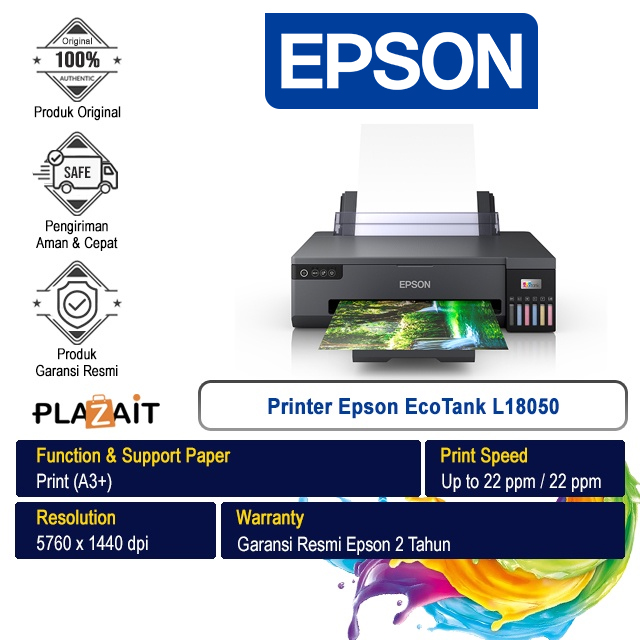 Printer Epson EcoTank L18050 Wi-Fi A3+