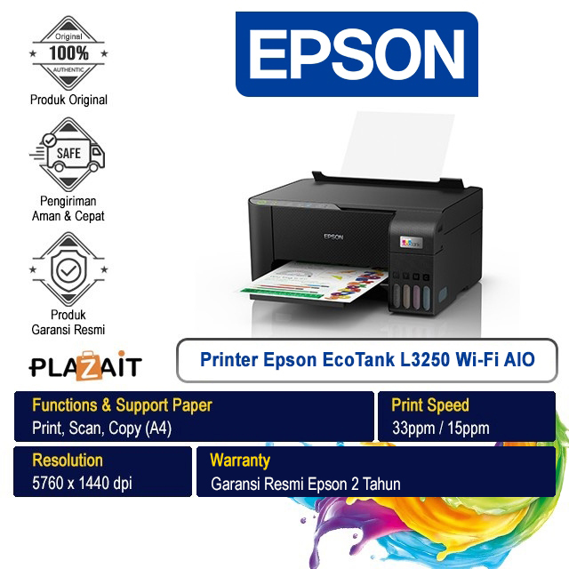 Printer Epson EcoTank L3250 Wi-Fi All-In-One