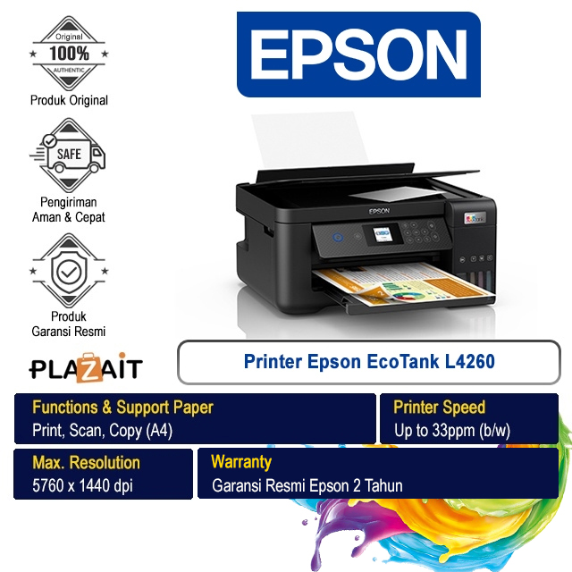 Printer Epson EcoTank L4260 Duplex All-In-One Wi-Fi