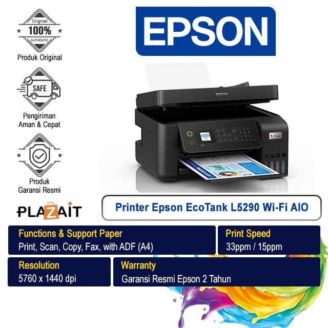 Printer Epson EcoTank L5290 All-In-One Wi-Fi with ADF