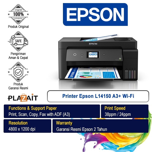 Printer Epson L14150 A3+ All-in-One Wi-Fi Duplex