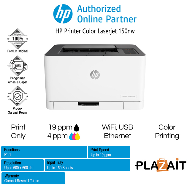 Printer HP Color Laserjet 150nw