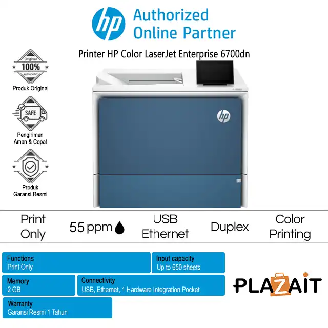 Printer HP Color LaserJet Enterprise 6700dn