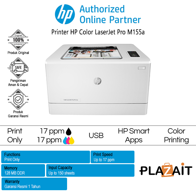 Printer HP Color LaserJet Pro M155a [7KW48A]