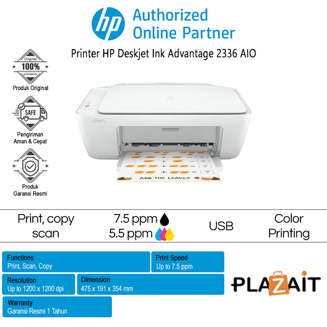 Printer HP DeskJet Ink Advantage 2336 All-in-One