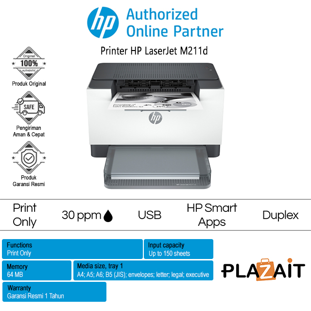 Printer HP LaserJet M211D (Monochrome) Print Only Duplex