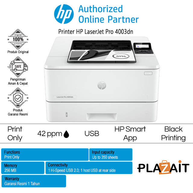 Printer HP LaserJet Pro 4003dn