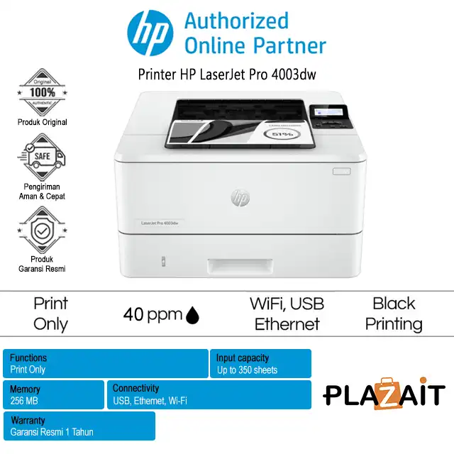 Printer HP LaserJet Pro 4003dw
