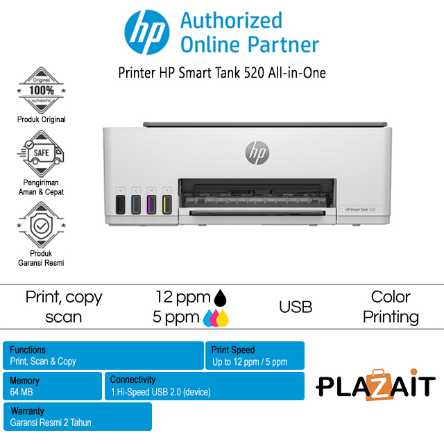 Printer HP Smart Tank 520 All-in-One