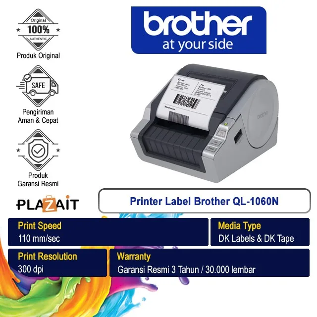 Printer Label Brother QL-1060N
