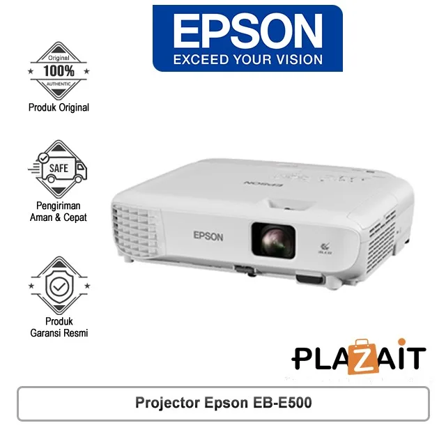 Projector Epson EB-E500 - GARANSI RESMI & 100% ORI