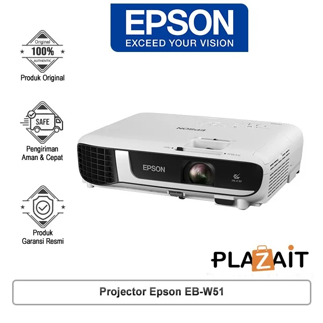 Projector Epson EB-W51 - 100% ORIGINAL