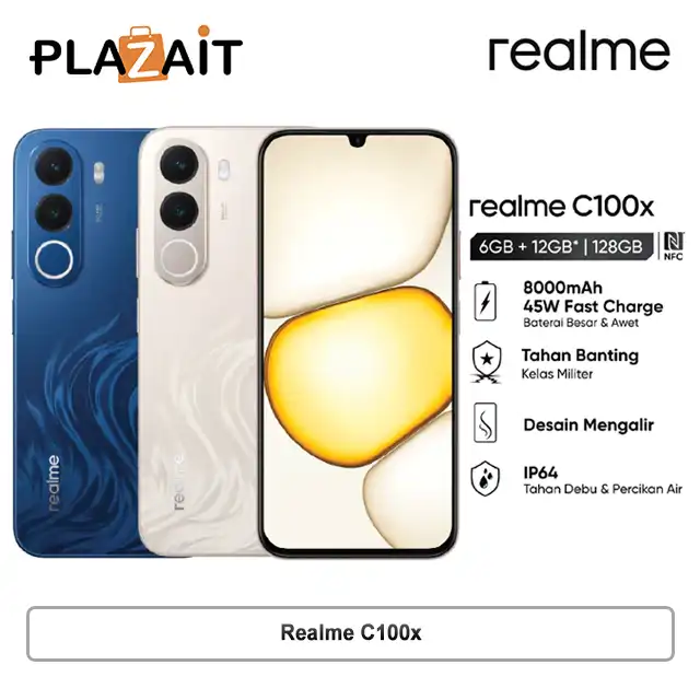 Realme C100x 6GB/128GB | 6GB/256GB - Garansi Resmi