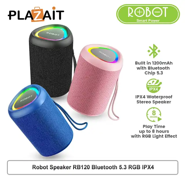 Robot Speaker RB120 Bluetooth 5.3 RGB IPX4