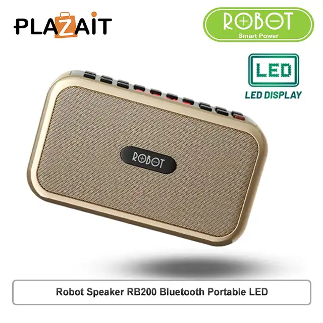 Robot Speaker RB200 Bluetooth Portable LED