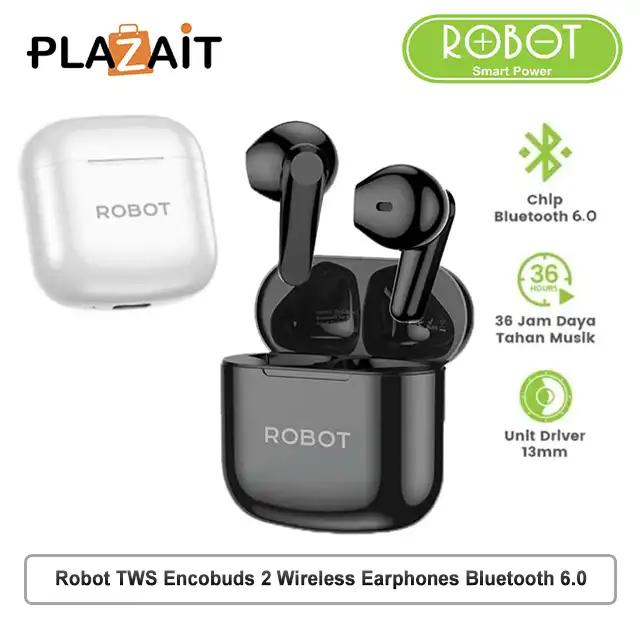 Robot TWS Encobuds 2 Wireless Earphones Bluetooth 6.0