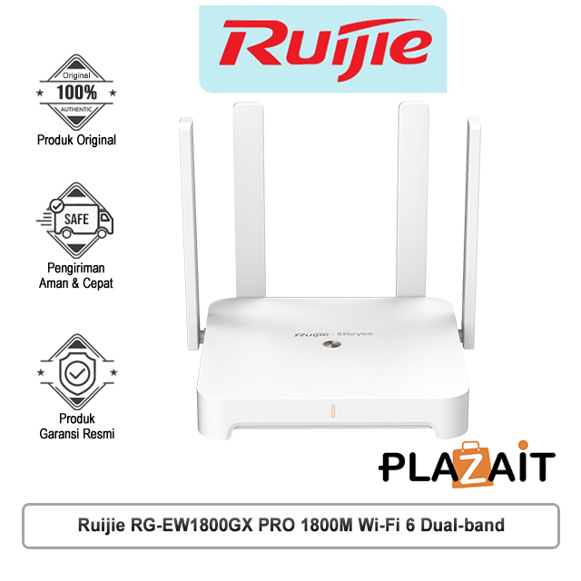RUIJIE REYEE RG-EW1800GX PRO 1800M Wi-Fi 6 Dual-band Gigabit Mesh Router