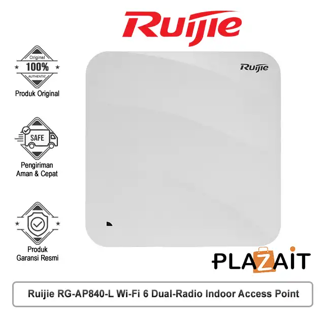 Ruijie RG-AP840-L Wi-Fi 6 Dual-Radio 5.378 Gbps Indoor Access Point