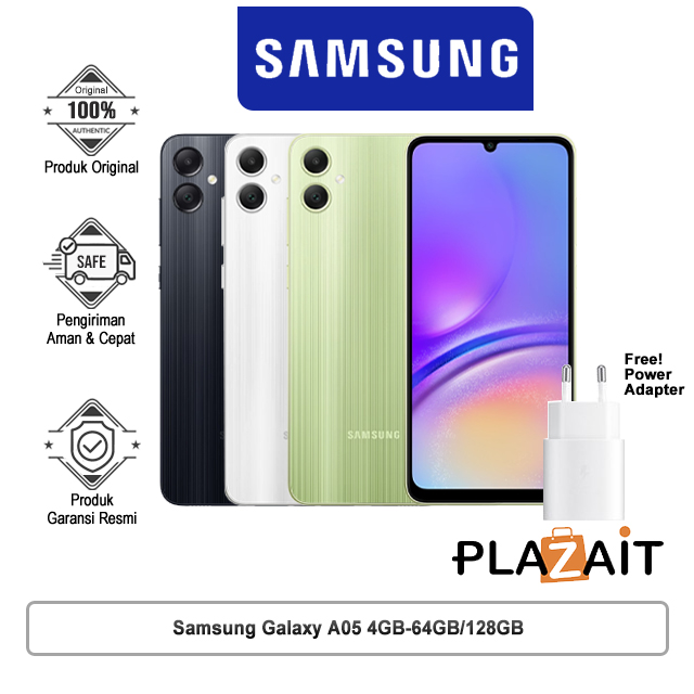 Samsung Galaxy A05 4GB-64GB/128GB Garansi Resmi