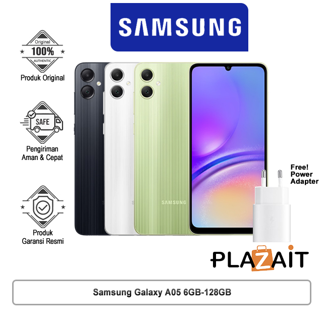 Samsung Galaxy A05 6GB-128GB Garansi Resmi