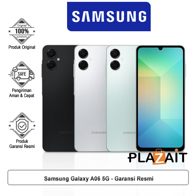 Samsung Galaxy A06 5G 6/128GB - Garansi Resmi