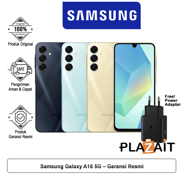 Samsung Galaxy A16 5G 8/256GB – Garansi Resmi