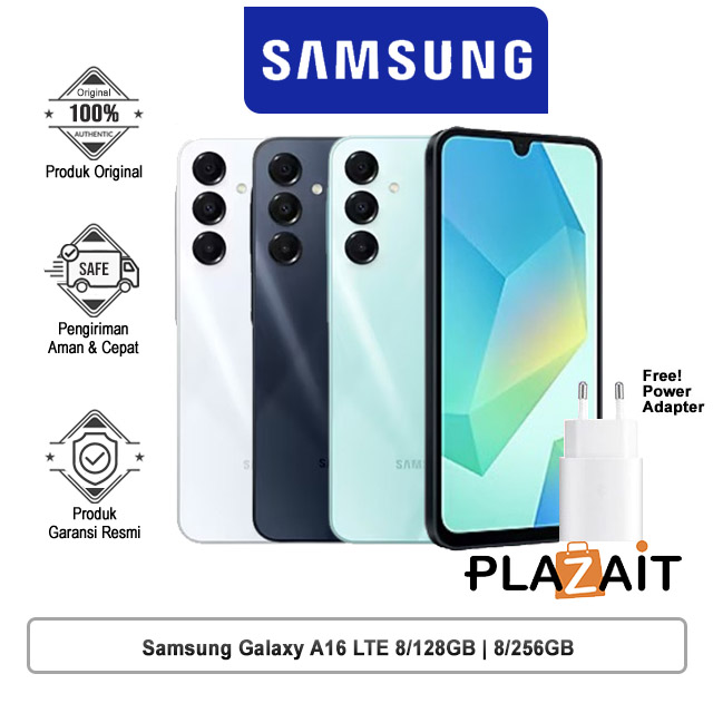 Samsung Galaxy A16 LTE 8/128GB | 8/256GB - Garansi Resmi