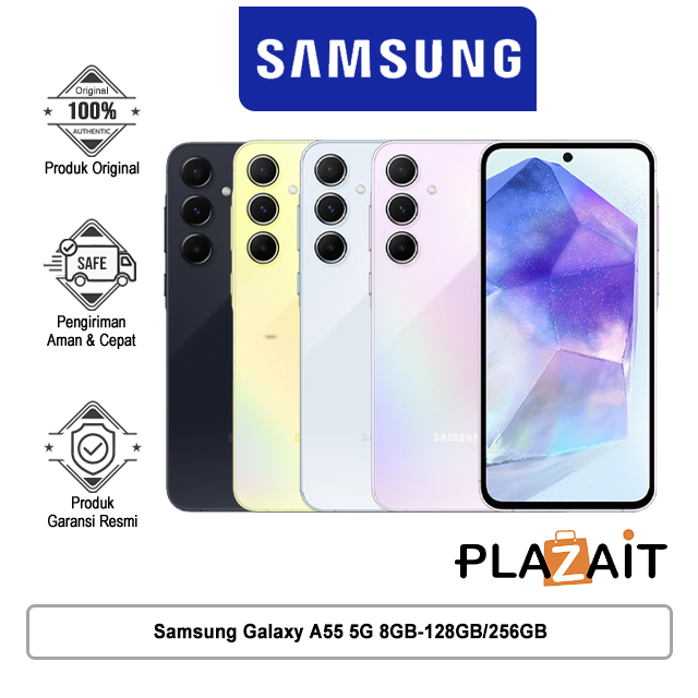 Samsung Galaxy A55 5G 8GB-128GB/256GB Garansi Resmi