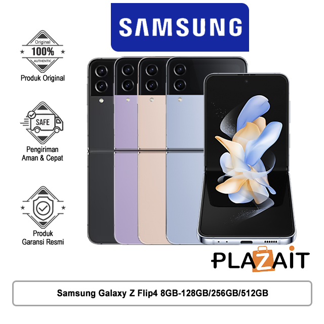 Samsung Galaxy Z Flip4 8GB-128GB/256GB/512GB Garansi Resmi