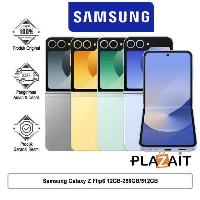 Samsung Galaxy Z Flip6 12GB-256GB/512GB Garansi Resmi